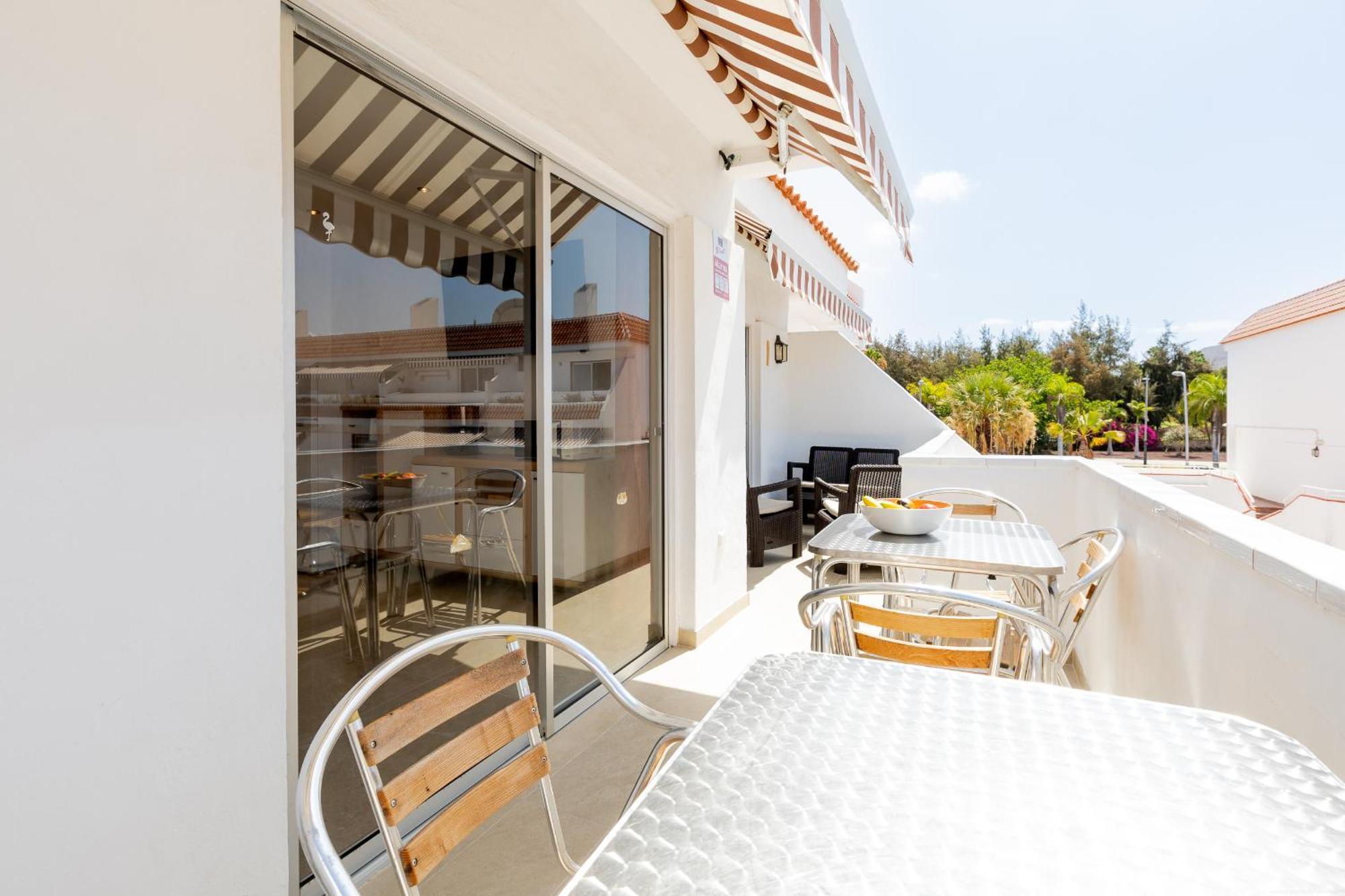 Las Floritas 23 Terrace And Swimming Pool Playa de las Americas  Luaran gambar